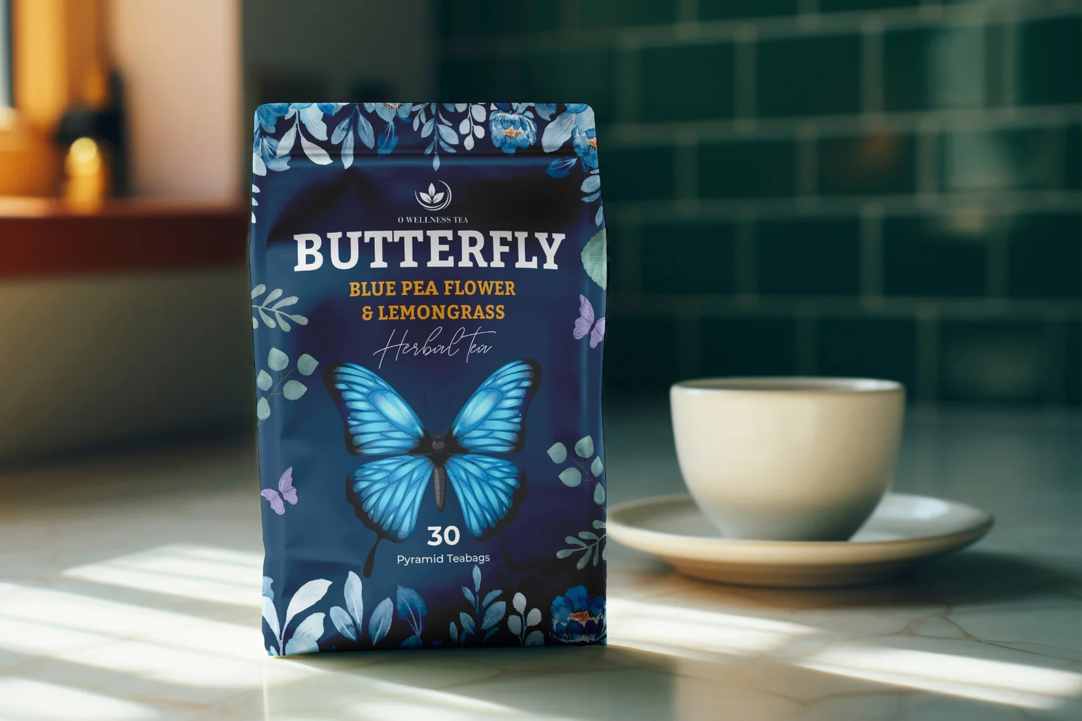 Butterfly Blue Tea