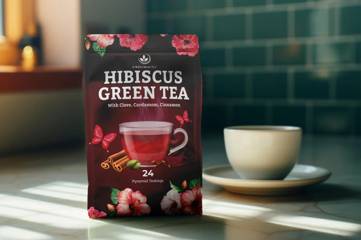 Hibiscus Green Tea